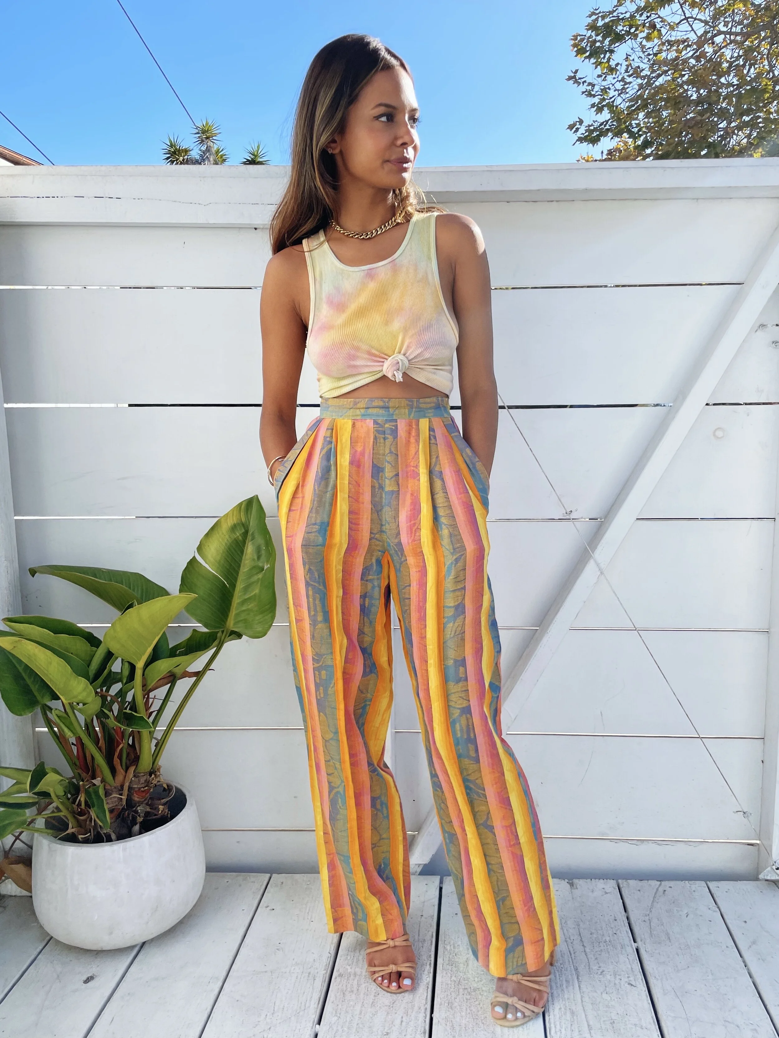 1980s Christian Dior Sunset Pants — Madly Vintage